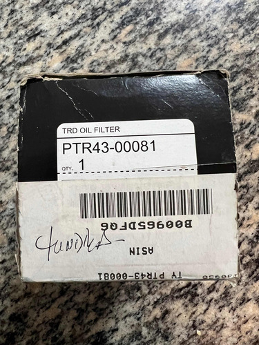 Filtro Aceite Trd Ptr43-00081 Toyota Tundra Land Cruiser