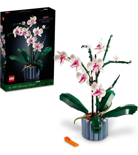 Lego Icons Orchid 608 Piezas