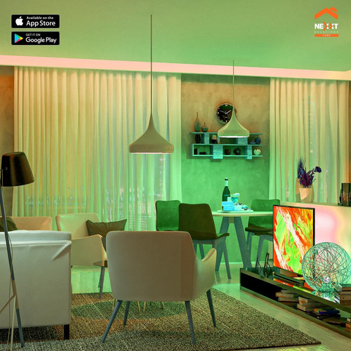 Imagen 5 de 5 de Bombillo Led Inteligente Nexxt Wi-fi 110v - A19