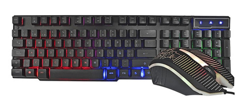 Combo Gamer Teclado Y Mouse Retroiluminado Usb Gt680c