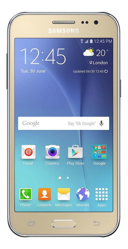 Samsung Galaxy J2 Dual SIM 8 GB dourado 1 GB RAM