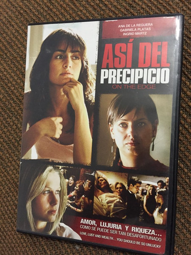 Así Del Precipicio Ana De La Reguera Gabriela Platas Dvd Re1