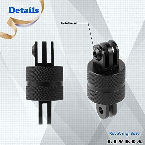 Adaptador Montaje Gopro Rotacion 360 Grado Metal Alumiun