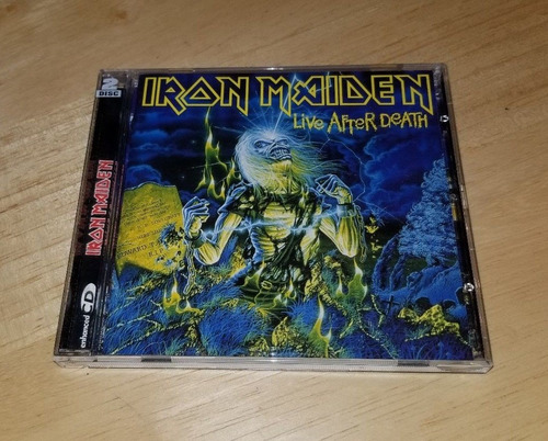Iron Maiden - Live After Death 2 Cd's Europeo P78
