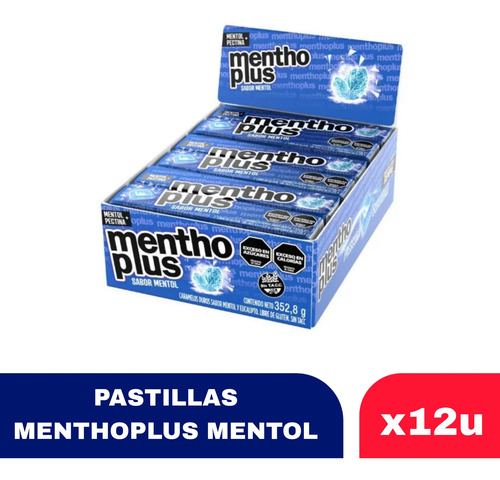 Pastillas Menthoplus Menthol - Mentol X12u - Tuttomax