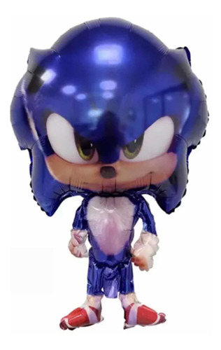 Globo Metalizado Personaje Sonic