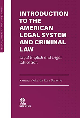 Libro Introduction To The American Legal System And Criminal