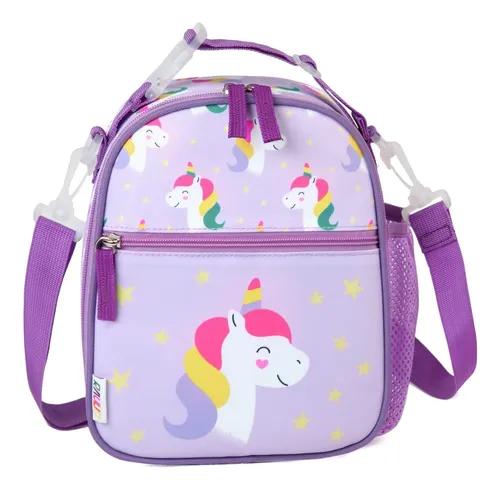 Bolsa De Almuerzo Con Diseno De Unicornio Para Nina, Bonita