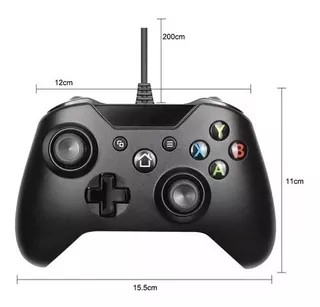 Control Alámbrico Para Xbox One Wireless Controller Negro