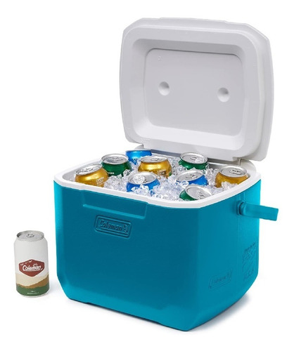 Hielera Chiller 16qt Ocean Templock Azul Ezclean Coleman