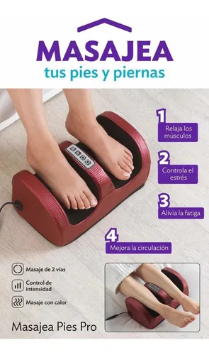 Masajeador De Pies Pro Eléctrico 3 Tipos De Masajes