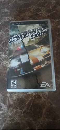 Juego Psp Nees For Speed Most Wanted 510 En Caja Con Manual