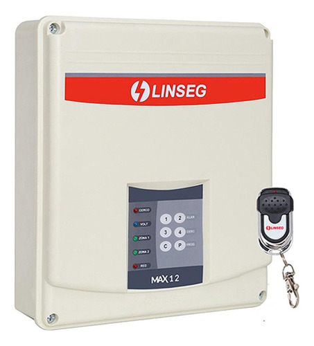 Energizador Para Cerco Electrico Linseg 3600m Con Control