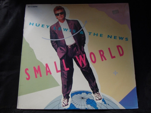 Vinilo Huey Lewis The News Small World Maxi Si3