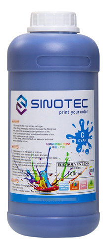 Tinta Dx11  Eco-solvente Sinotec Sino Supply Cabezal Xp600