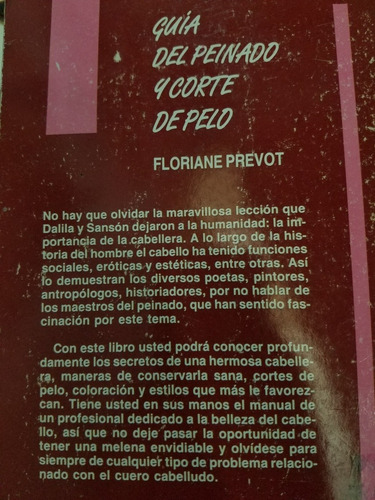 Guía Del Peinado Y Corte De Pelo Como Hacerlo (Usado)