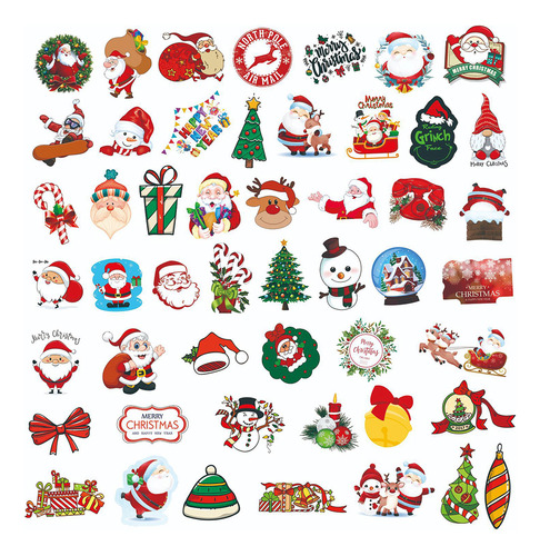 Adesivos De Desenhos Animados De Árvore De Natal De Grafite