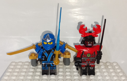 Lego Ninjago Jay & Stone Army Warrior De Set 70501 Original