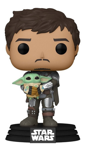 Funko Pop Star Wars * Mandalorian Unmasked W/ Baby Yoda 