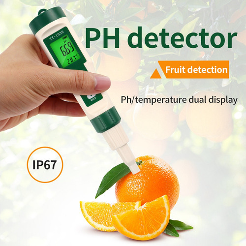 ~ Medidor De Ph Profesional For Alimentos, Sensor De Alta