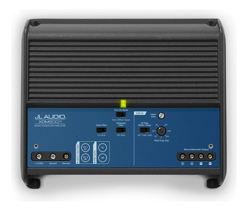 Amplificador Marino De Bajo Monoblock Clase D 600w Jl Audio
