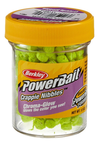 Berkley Powerbait Crappie Mordiscos Masa Cebo Resplandor