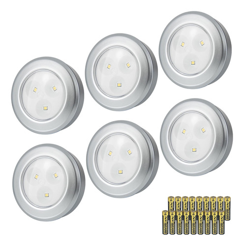 Luxsway Luces Led De Disco Para Grifo, Mini Luces De Empuje