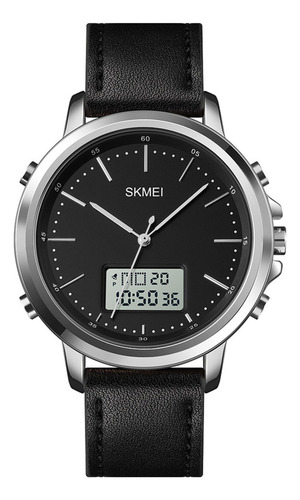 Skmei Minimalismo Reloj Analógico Digital Para Hombre Con Al