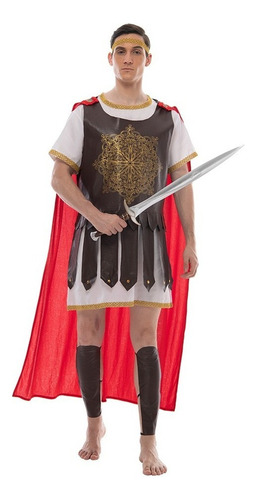 Disfraz De Cosplay Soldado Romano Real Medieval For Hombre