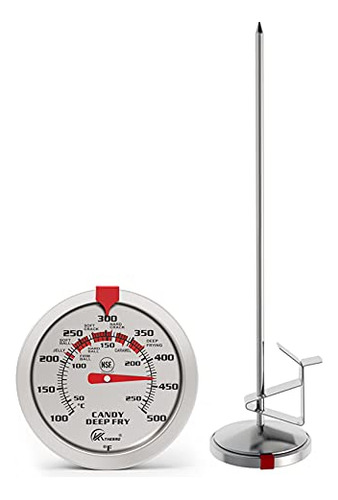 Termómetro Cocina Con Sonda De 20 Cm Y Esfera De 635 Cm Le