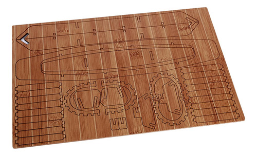 Barco De Madera Clásico 3d Puzzle Juguetes Centro De Mesa B
