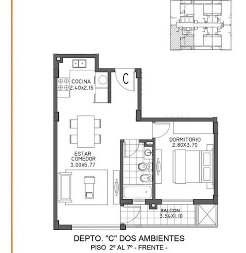 Imagen 18 de 24 de Departamento 2 Ambientes En Moron