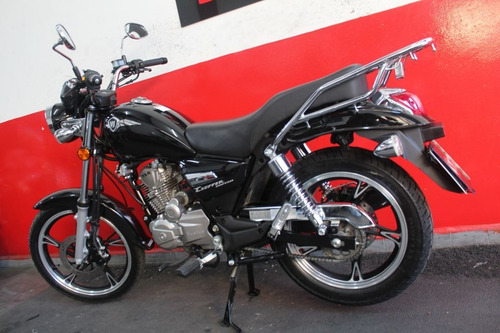 Imagem 6 de 11 de Haojue Chopper Road 150 2022 Preta Preto
