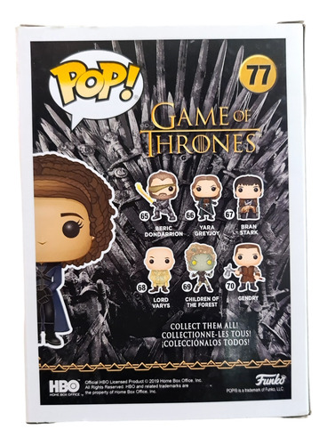 Funko #77 Missandei - Game Of Thrones - Nuevo