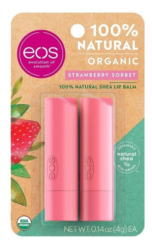 Eos Bálsamo Labial De Fresa - g a $15408