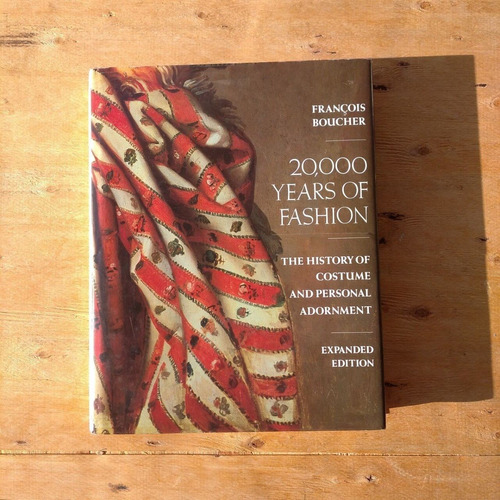 Livro 20000 Years Of Fashion François Boucher / Em Inglês