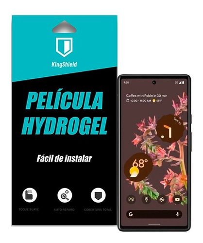 Película Google Pixel 6 Pro Kingshield Gel Cobertura Total