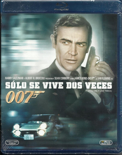 007 Solo Se Vive Dos Veces | Blu Ray Connery Película Nuevo