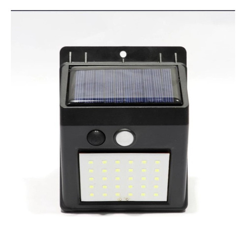 Lámpara solar de 30 LED con sensor de presencia impermeable