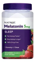 Comprar Melatonina Natrol 5 Mg Tamaño Extra Grande 180 Gomitas Sabor Fresa Contienen Menos Azúcar Carbohidratos Y Calorías Por 5 Mg De Melatonina Y Tienen Un Excelente Sabor