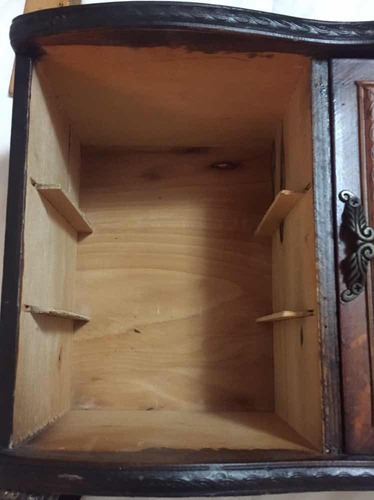 Imagen 5 de 10 de Joyero Decorativo En Madera