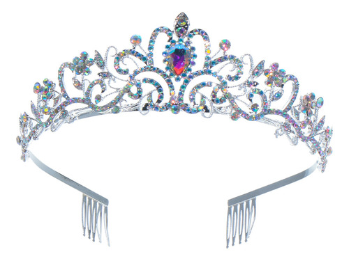 Tiara Plateada, Corona De Princesa, Corona De Diamantes De I