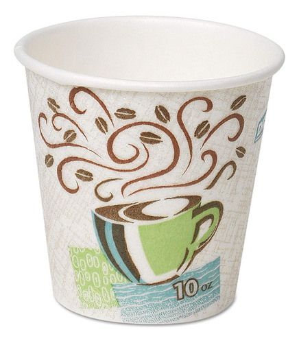 Dixie Perfecttouch 10 Oz. Taza De Café Caliente De Papel Ais