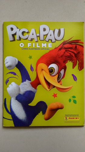 Álbum De Figurinhas Pica Pau O Filme Panini 2017 493l