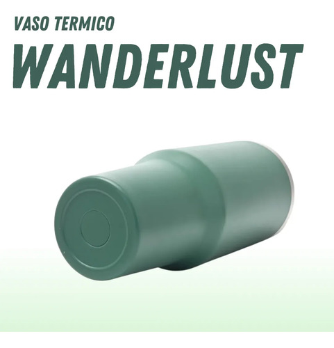 Vaso Térmico Wanderlust Color Verde Con Bombilla 1200ml Acero Inoxidable Aislado Doble Capa Tapa Hermética Estilo Moderno Ideal Para Mate Café Jugos Viajes Trabajo Uso Diario