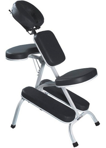 Cadeira De Massagem Quick Massage De Metal Portátil - Legno