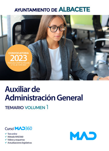 Libro Auxiliar Administracion General Ayuntamiento Albace...