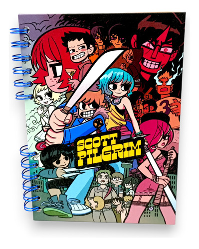 Cuaderno Scott Pilgrim (a5) Ideal Para Regalo