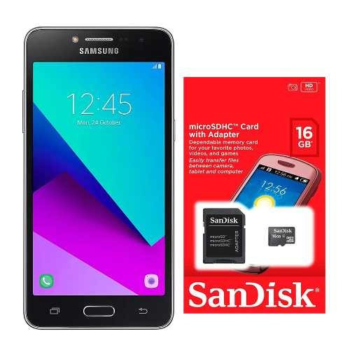 Celular Samsung Galaxy J2 Prime Lte 4g Negro + Microsd 16gb
