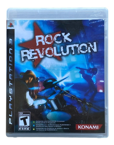 Rock Revolution (guitar Hero / Rock Band) Ps3 - Disco Físico